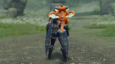 Многослойное оружие охотника «Набитый Раталос» (двуручный меч) — скриншот 2