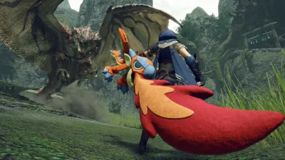 Многослойное оружие охотника «Набитый Раталос» (двуручный меч) — скриншот 7