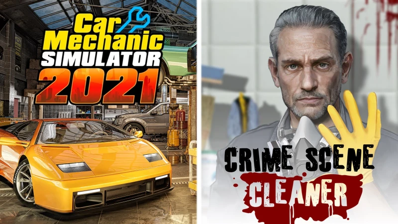 Crime Scene Cleaner & Car Mechanic Simulator 2021