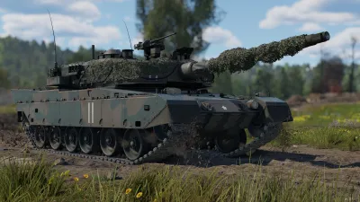 War Thunder - Набор Type 90B "Fuji" — скриншот 1
