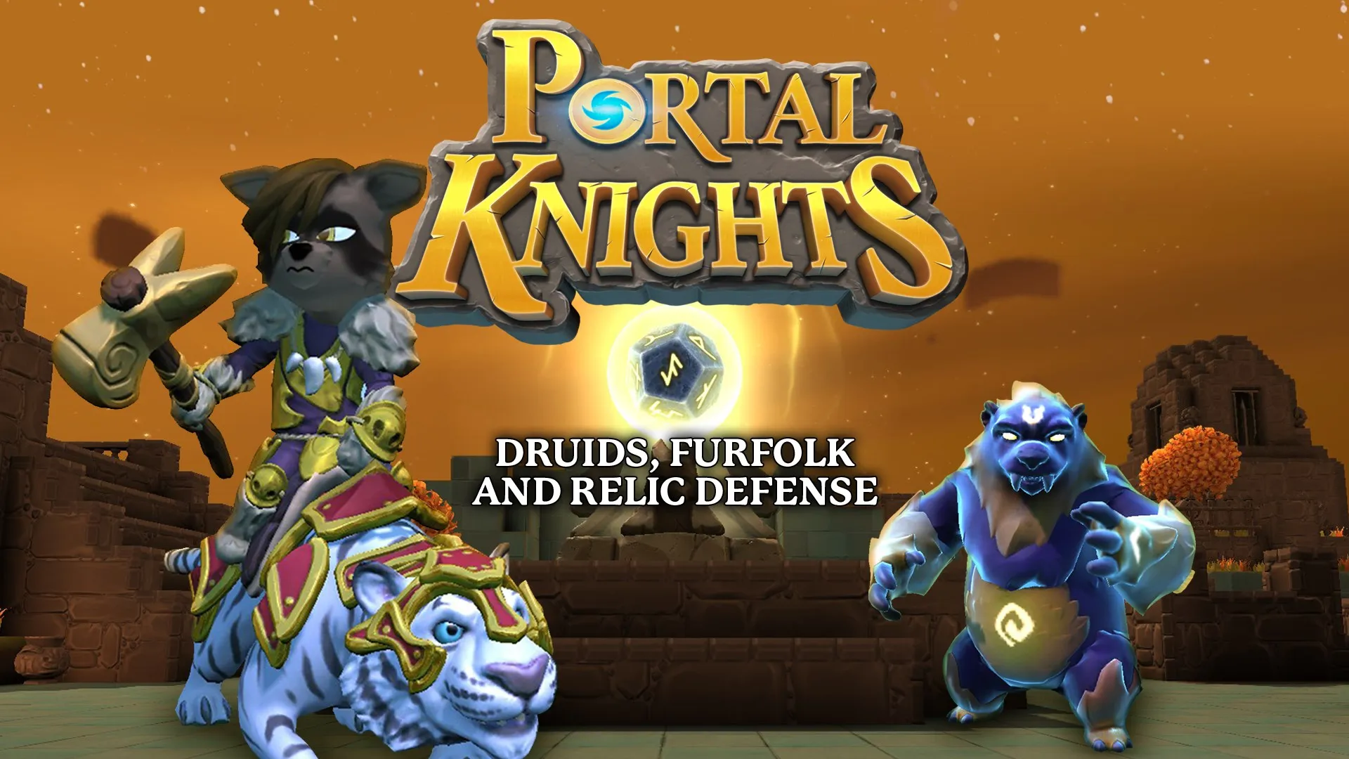 Portal Knights: друиды, мохнатый народ и защита реликвий — трейлер