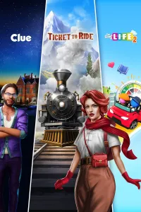 Ticket to Ride®, Cluedo and The Game of Life 2 – Classic Board Game Bundle