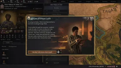 Crusader Kings III: Wandering Nobles — скриншот 1