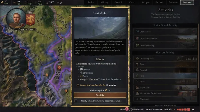 Crusader Kings III: Wandering Nobles — скриншот 4