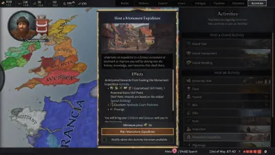 Crusader Kings III: Wandering Nobles — скриншот 5