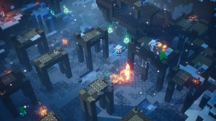 «Minecraft Dungeons: Суровая зима» для Windows — скриншот 4