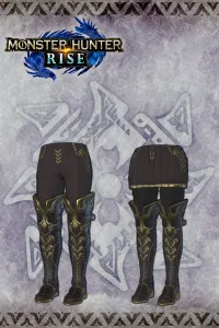 Многослойные доспехи для охотника "Сапоги с ласточкой"