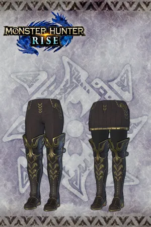 Многослойные доспехи для охотника "Сапоги с ласточкой"