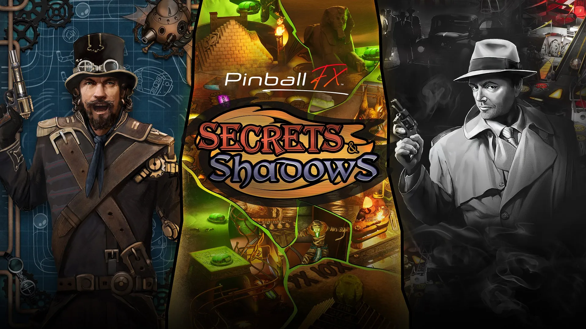 Pinball FX - Secrets & Shadows Pack — трейлер