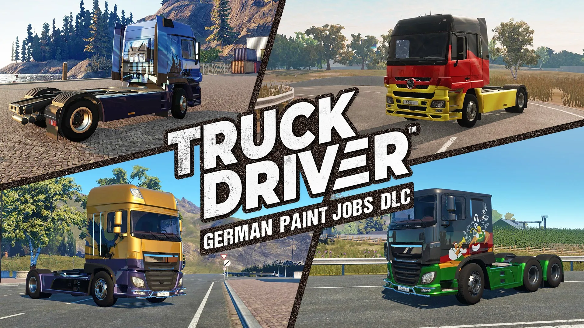 Truck Driver - German Paint Jobs DLC — трейлер