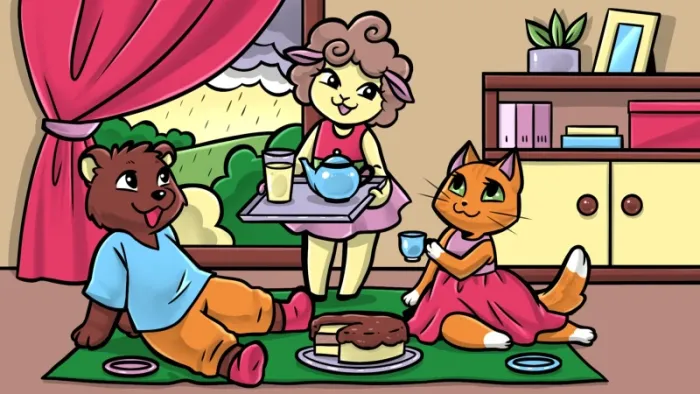 Coloring Book: Family & Home — скриншот 3