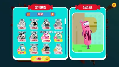 Run Sausage Run: Eyes, Brains and Bones — скриншот 6