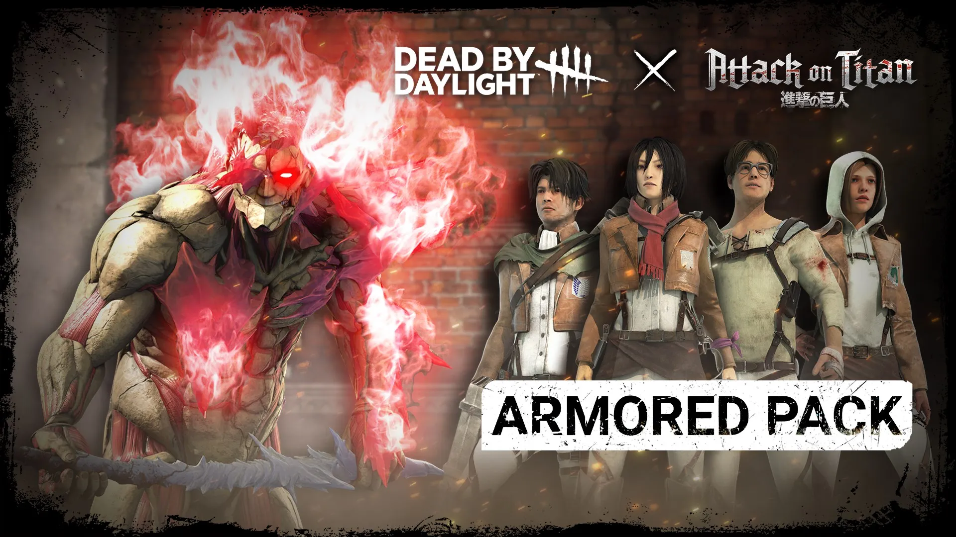 Dead by Daylight x «Атака титанов» — набор «Бронированный» Windows