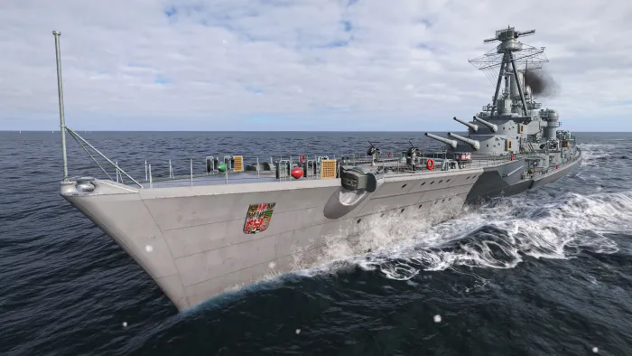 World of Warships: Legends — Принц Прусский — скриншот 4