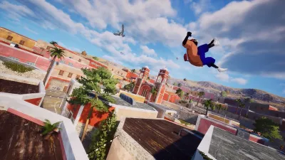 Rooftops & Alleys: The Parkour Game — скриншот 1