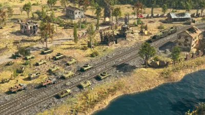 Sudden Strike 5 - France: Road to Liberation — скриншот 8