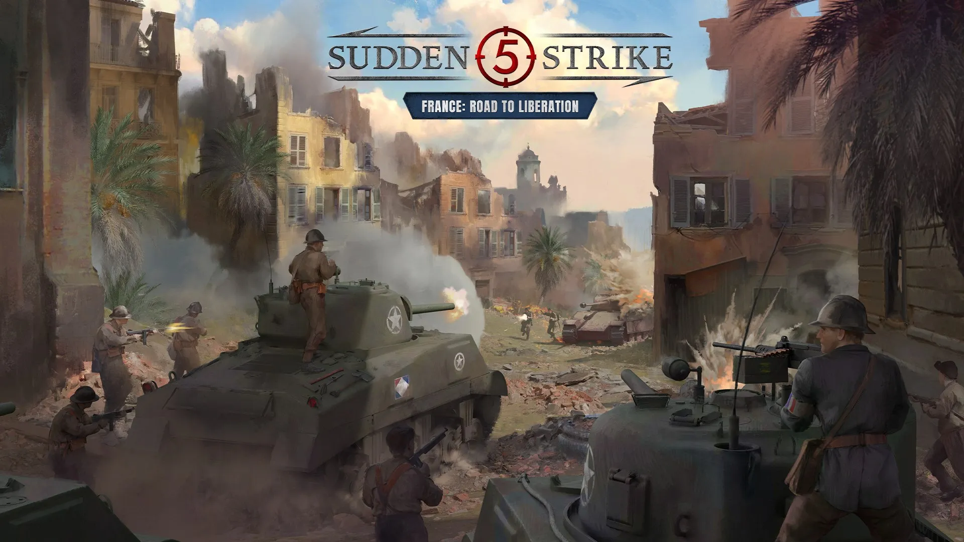 Sudden Strike 5 - France: Road to Liberation — трейлер