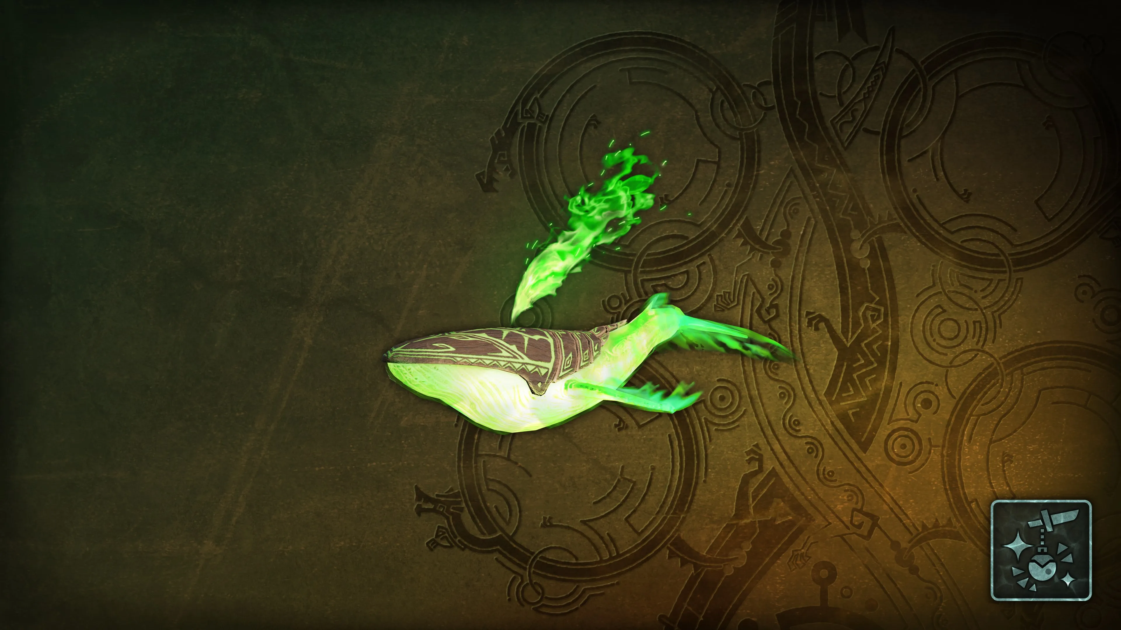 Подвеска: зелёный дух Хоровода огней