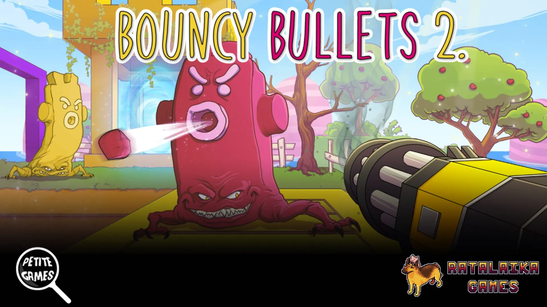 Bouncy Bullets 2 — трейлер
