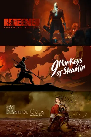 9 Monkeys of Shaolin + Ash of Gods + Redeemer: Bundle