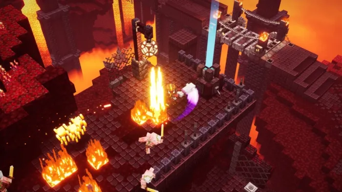 «Minecraft Dungeons: Пламя Нижнего мира» для Windows — скриншот 4