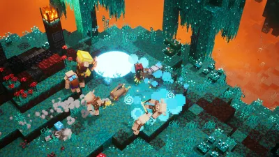 «Minecraft Dungeons: Пламя Нижнего мира» для Windows — скриншот 6