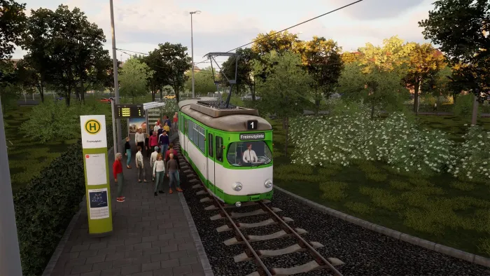 City Transport Simulator: GT8N Mannheim — скриншот 7