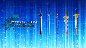 SWORD ART ONLINE Last Recollection - Black Swordsman Swords Skins Set