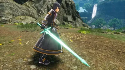 SWORD ART ONLINE Last Recollection - Black Swordsman Swords Skins Set — скриншот 1