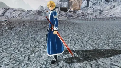 SWORD ART ONLINE Last Recollection - Black Swordsman Swords Skins Set — скриншот 3