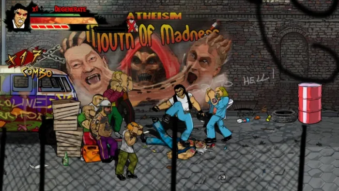 Skinny and Franko: Fists of Violence — скриншот 3