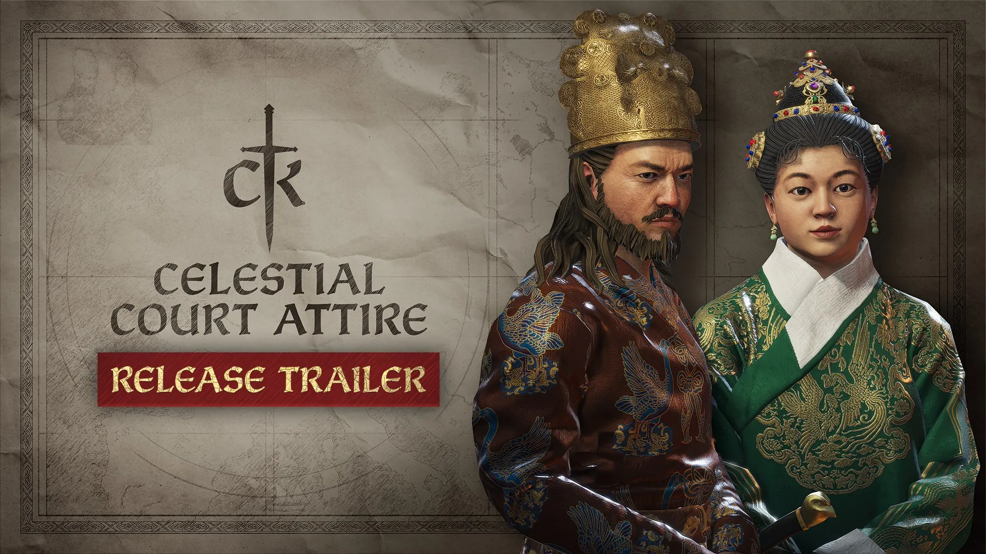 Crusader Kings III Creator Pack: Celestial Court Attire — трейлер