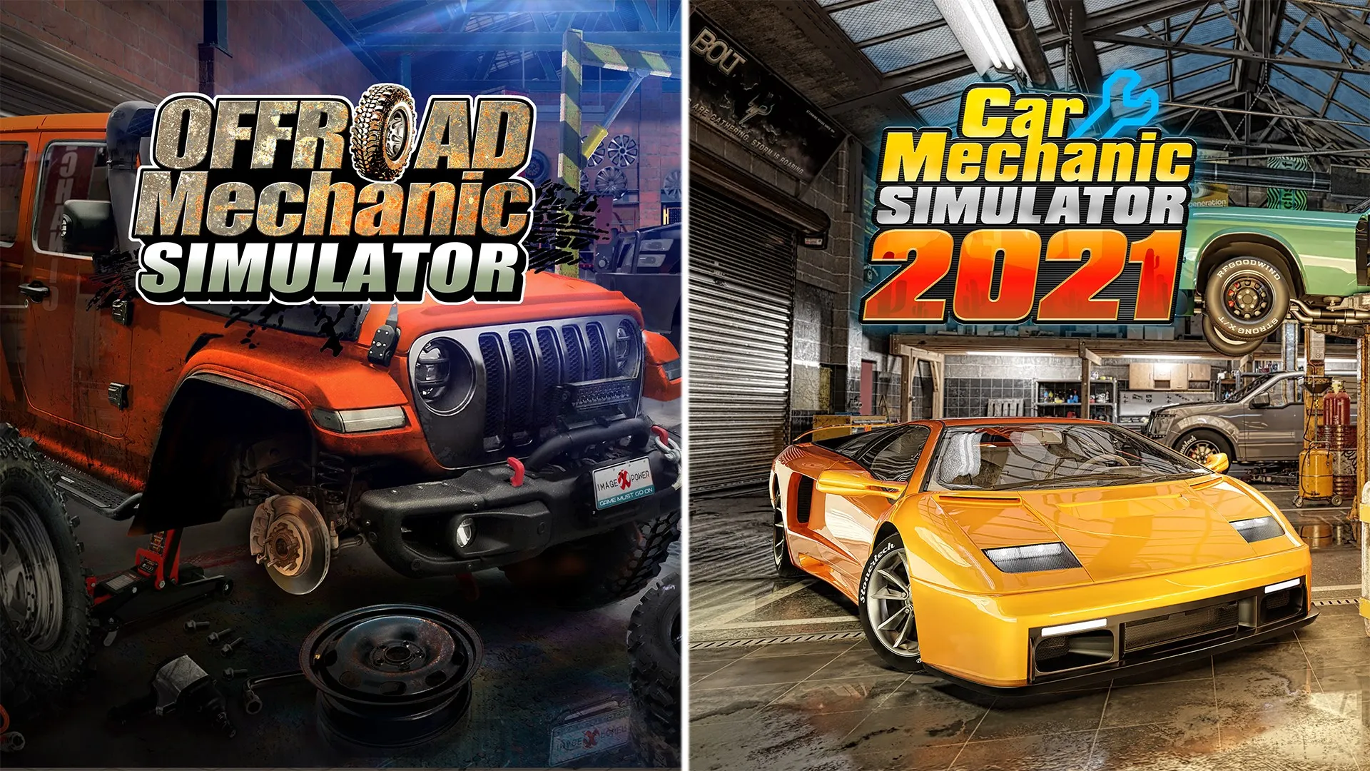 Offroad Mechanic Simulator & Car Mechanic Simulator 2021