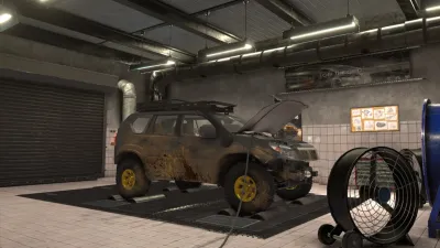 Offroad Mechanic Simulator & Car Mechanic Simulator 2021 — скриншот 14