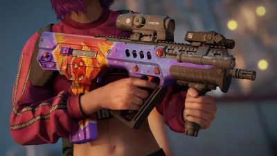 World War Z - Burning Skulls Weapons Skin Pack — скриншот 12