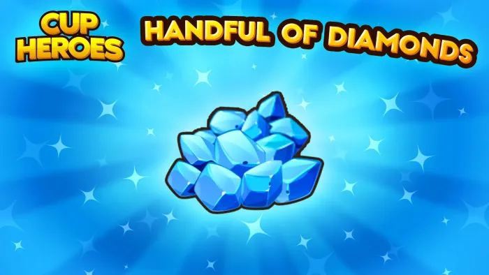 Cup Heroes - Handful of Diamonds — скриншот 1
