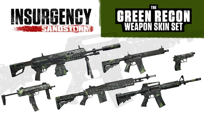 Insurgency: Sandstorm - Green Recon Weapon Skin Set