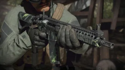 Insurgency: Sandstorm - Green Recon Weapon Skin Set — скриншот 1
