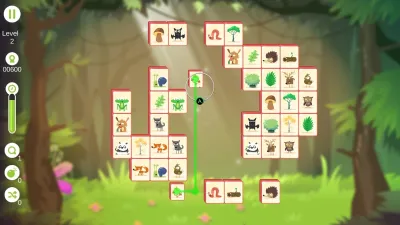 Mahjong Woods — скриншот 1