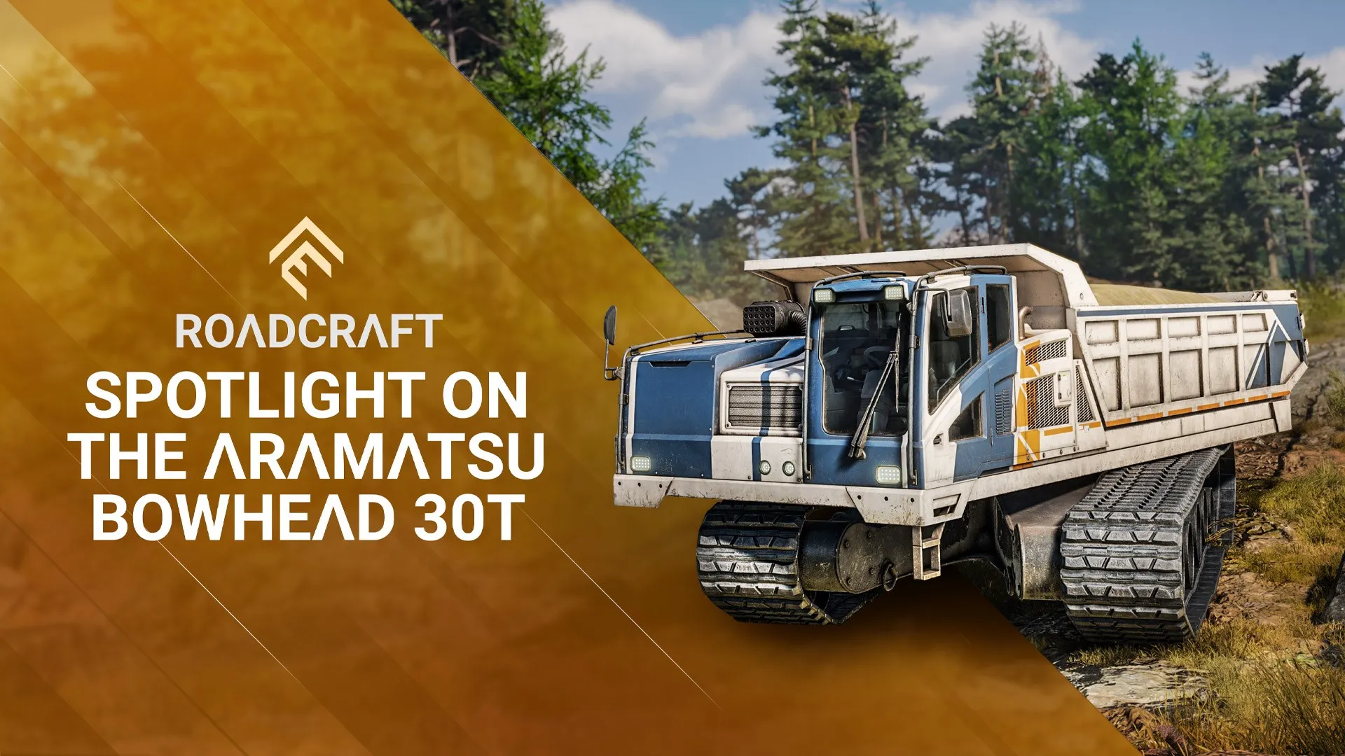 RoadCraft – Aramatsu Bowhead 20T — трейлер