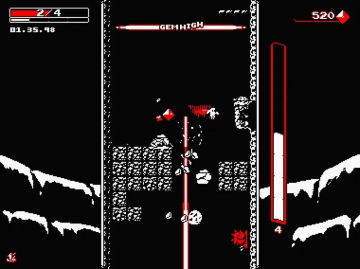 Downwell — скриншот 4