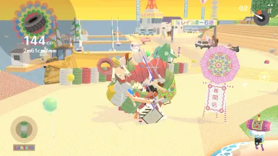 We Love Katamari REROLL+ Royal Reverie — скриншот 6