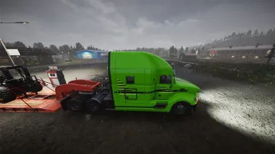 Alaskan Road Truckers: Highway Edition - Truck Skin Pack 1 — скриншот 5