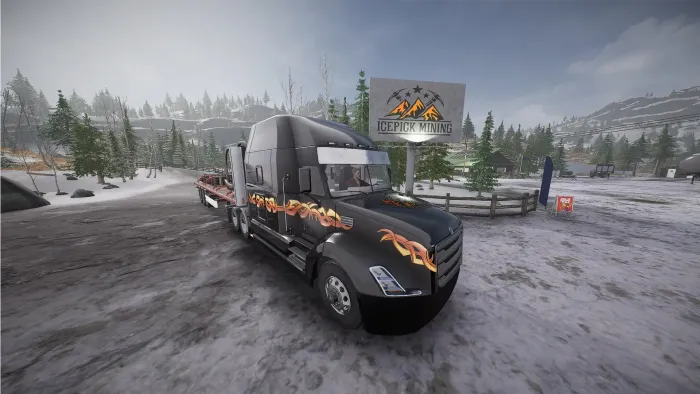 Alaskan Road Truckers: Highway Edition - Truck Skin Pack 1 — скриншот 7