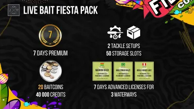 Fishing Planet: Live Bait Fiesta Pack — скриншот 3