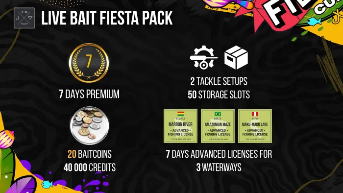Fishing Planet: Live Bait Fiesta Pack — скриншот 3