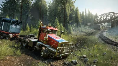 SnowRunner - Season 3: Locate & Deliver — скриншот 2