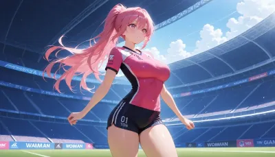 Beautiful Sakura: Football Club — скриншот 2