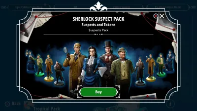 Cluedo: Sherlock Suspect Pack — скриншот 2