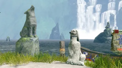 Многослойные доспехи для Паламута "Костюм длинное пальто" — скриншот 2